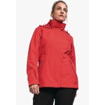 Schöffel Winterjacke 3in1 Partinello (wasser- und winddicht + Fleecejacke) rot Damen